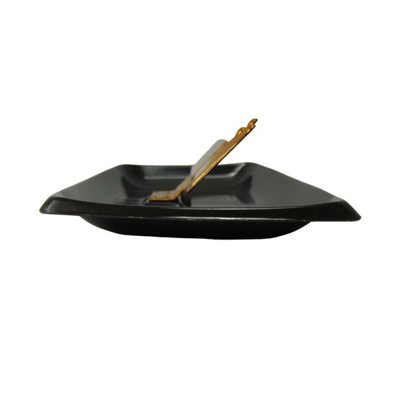 Vintage Hi Way Cafe & Brooten Theatre Metal Ashtray Brooten MN Advertisement 7" - Picture 6 of 11